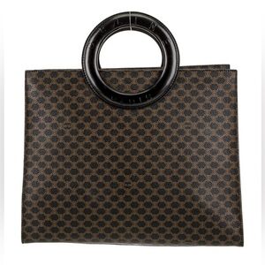 Celine Macadam Top Handle Bag Vintage